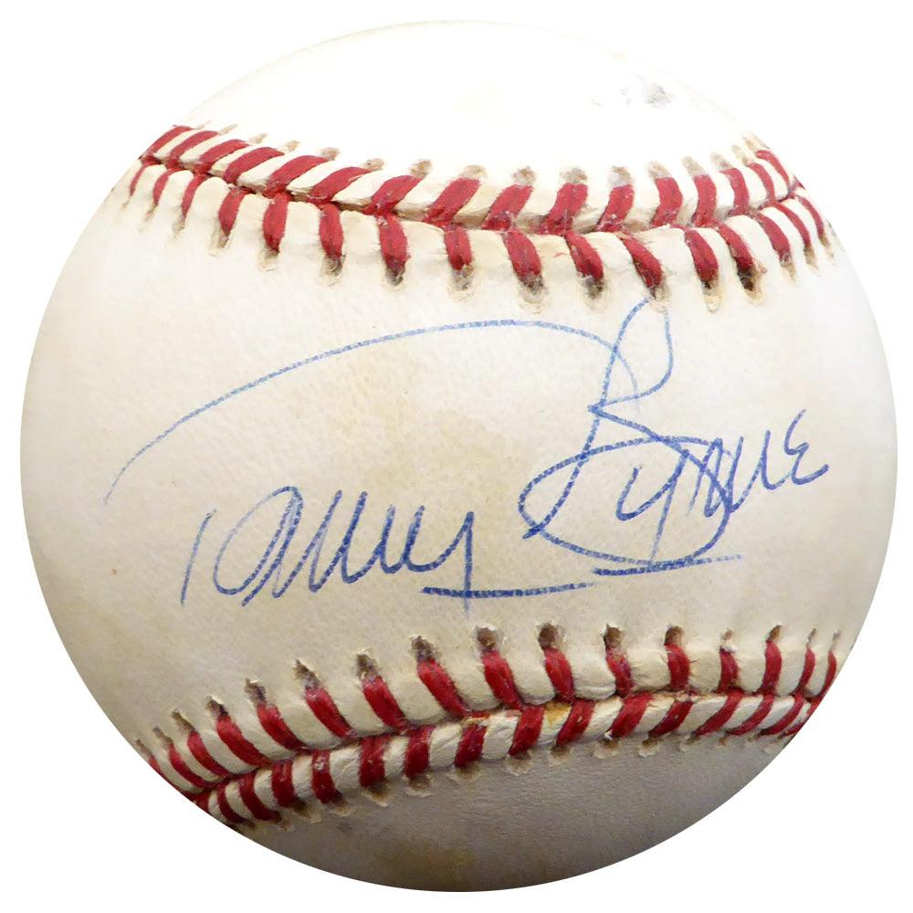 Tommy Byrne Autographed Official AL Baseball New York Yankees Beckett BAS #F26186 - RSA