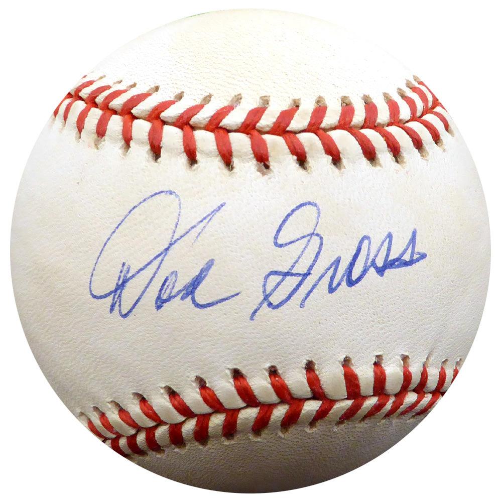Don Gross Autographed Official NL Baseball Cincinnati Reds, Pittsburgh Pirates Beckett BAS #F26818 - RSA