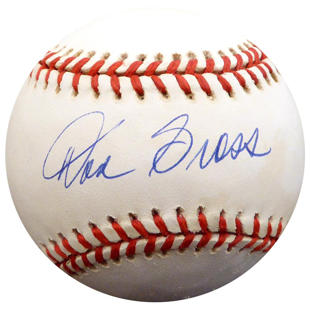 Don Gross Autographed Official NL Baseball Cincinnati Reds, Pittsburgh Pirates Beckett BAS #F26821 - RSA