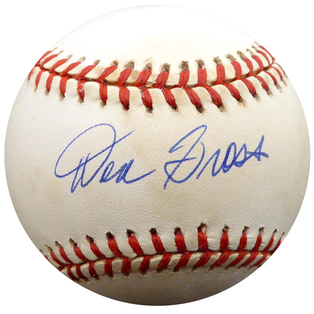 Don Gross Autographed Official NL Baseball Cincinnati Reds, Pittsburgh Pirates Beckett BAS #F26824 - RSA