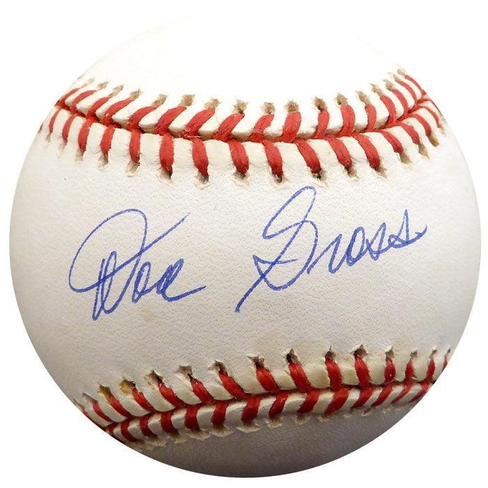 Don Gross Autographed Official NL Baseball Cincinnati Reds, Pittsburgh Pirates Beckett BAS #F26826 - RSA