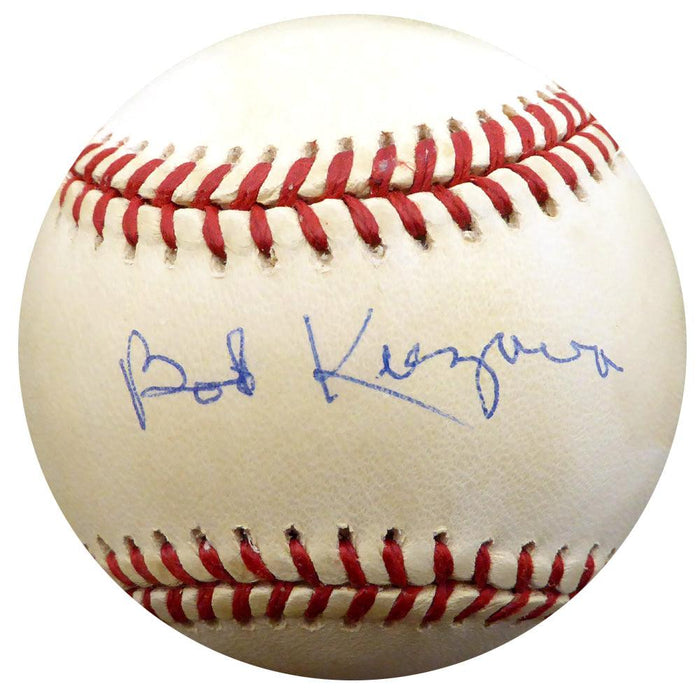 Bob Kuzava Autographed Official AL Baseball New York Yankees, Cleveland Indians Beckett BAS #F29279 - RSA