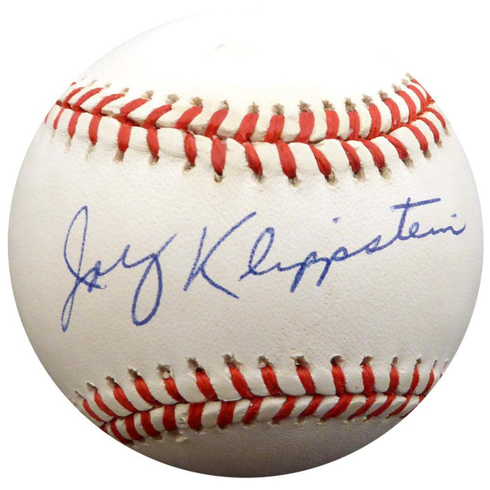 Johnny Klippstein Autographed Official AL Baseball Chicago Cubs, Los Angeles Dodgers Beckett BAS #F29289 - RSA