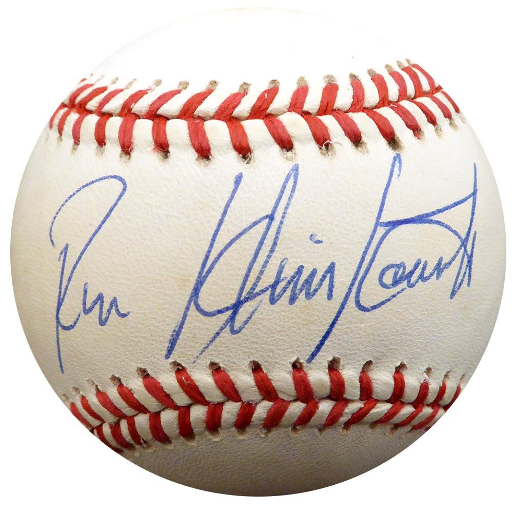 Ron Klimkowski Autographed Official AL Baseball New York Yankees Beckett BAS #F29295 - RSA