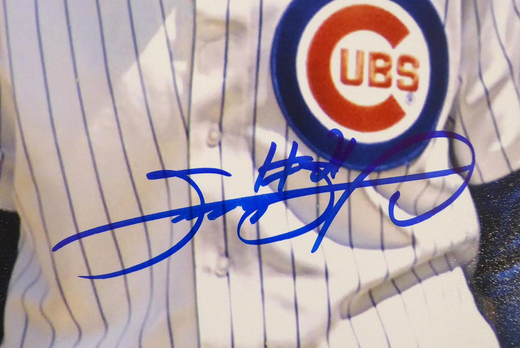 Sammy Sosa Autographed 11x14 Photo Chicago Cubs Beckett BAS Stock #177687 - RSA