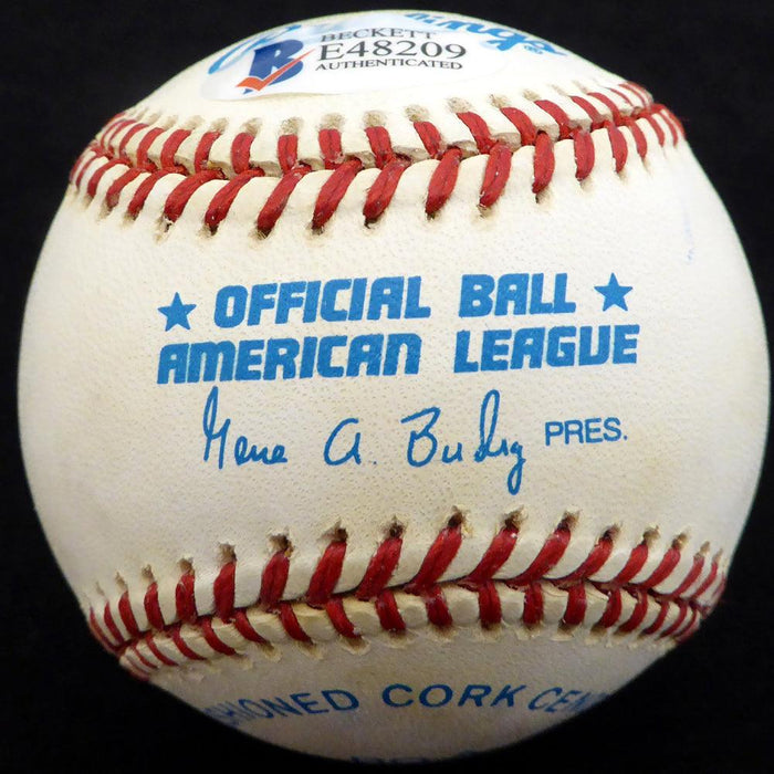 Dave Hansen Autographed Official AL Baseball Los Angeles Dodgers, Chicago Cubs Beckett BAS #E48209 - RSA