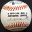Charlie Thompson Autographed Official NL Baseball Brooklyn Dodgers Beckett BAS #E48556 - RSA