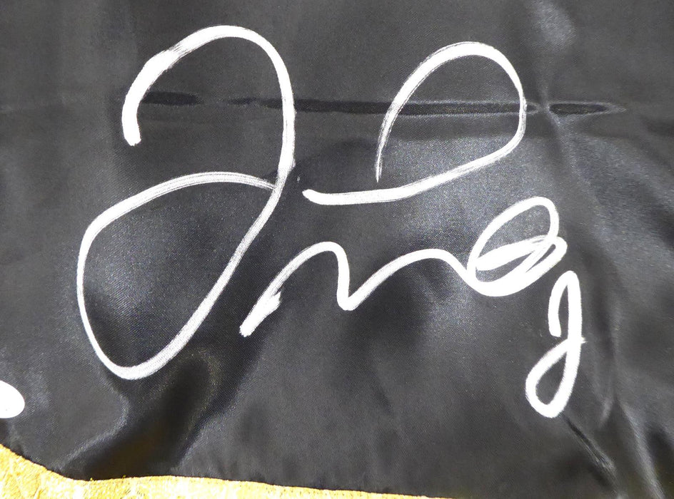 Floyd Mayweather Jr. Autographed Black Boxing Trunks JSA Stock #178293 - RSA