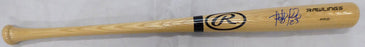 Fernando Tatis Jr. Autographed Blonde Rawlings Bat San Diego Padres Beckett BAS Stock #179065 - RSA