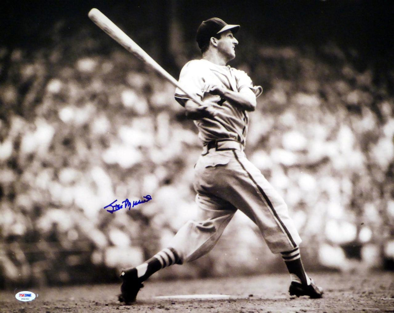 Stan Musial Autographed 16x20 Photo St. Louis Cardinals PSA/DNA Stock #18609 - RSA