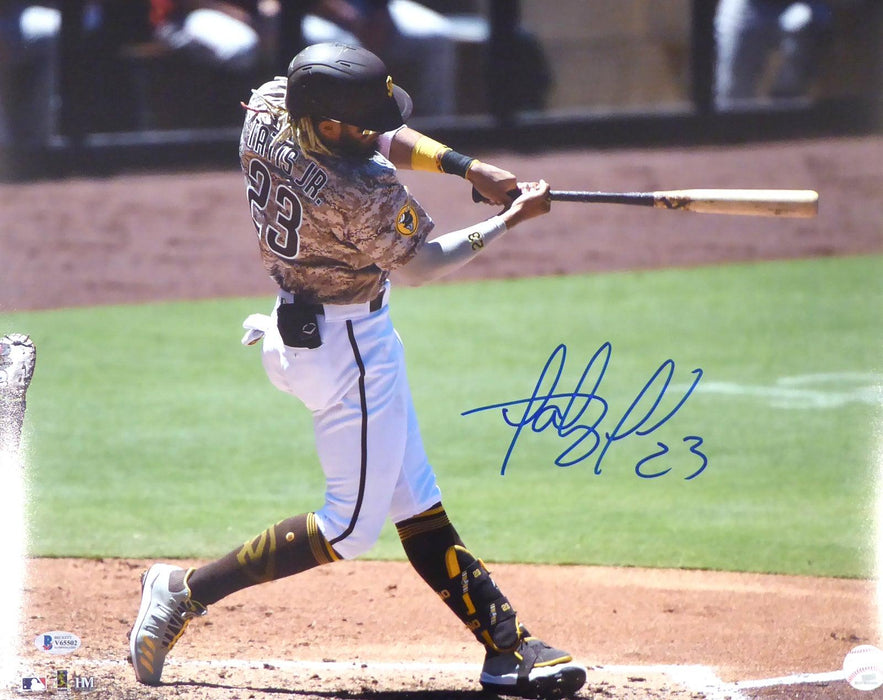 Fernando Tatis Jr. Autographed Framed 16x20 Photo San Diego Padres Beckett BAS Stock #197153 - RSA