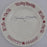 Mickey Mantle Autographed Mickey Mantle's Country Cooking' Restaurant Plate New York Yankees Beckett BAS #A34682 - RSA
