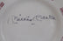 Mickey Mantle Autographed Mickey Mantle's Country Cooking' Restaurant Plate New York Yankees Beckett BAS #A34682 - RSA