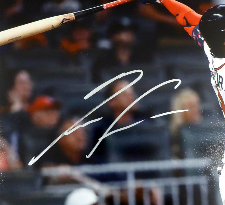 Ronald Acuna Jr. Autographed 16x20 Photo Atlanta Braves Beckett BAS Stock #181322 - RSA
