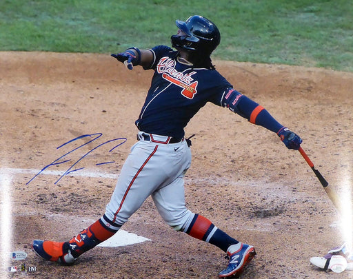 Ronald Acuna Jr. Autographed 16x20 Photo Atlanta Braves Beckett BAS Stock #181323 - RSA