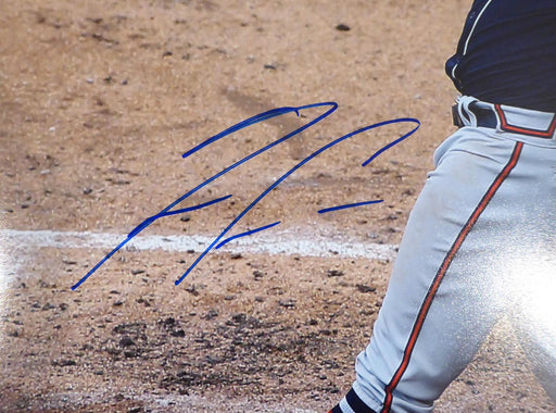Ronald Acuna Jr. Autographed 16x20 Photo Atlanta Braves Beckett BAS Stock #181323 - RSA