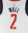 Washington Wizards John Wall Autographed White Nike Swingman Jersey DC Logo Size L Beckett BAS Stock #182246 - RSA