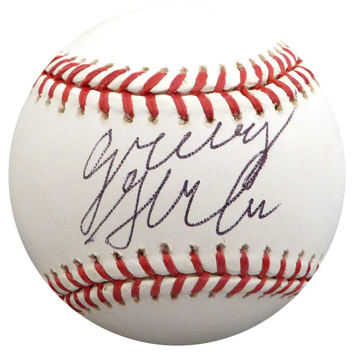 Greg Halman Autographed Official MLB Baseball Seattle Mariners Beckett BAS #H10651 - RSA