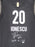 New York Liberty Sabrina Ionescu Autographed Black Fanatics Fast Break Jersey Size M "2020 #1 Pick" Fanatics Holo Stock #184722 - RSA