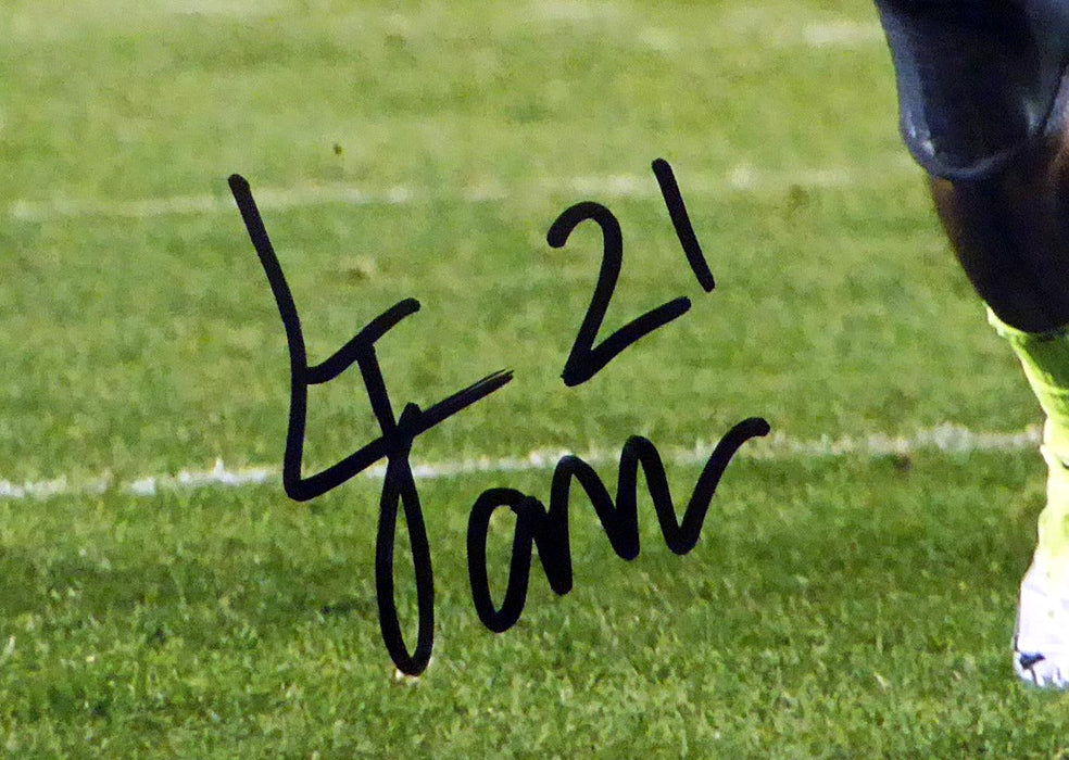 LaMichael James Autographed 16x20 Photo Oregon Ducks PSA/DNA RookieGraph Stock #22765 - RSA