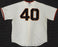 San Francisco Giants Madison Bumgarner Autographed Cream Majestic Cool Base Jersey Size XL PSA/DNA Stock #185699 - RSA