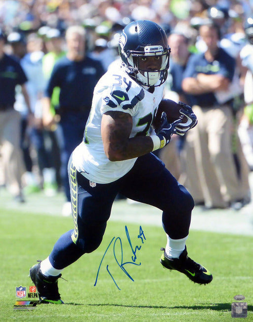 Thomas Rawls Autographed 16x20 Photo Seattle Seahawks MCS Holo Stock #113550 - RSA