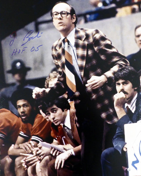 Jim Boeheim Autographed 16x20 Photo Syracuse Orange "HOF 05" Steiner Stock #185794 - RSA