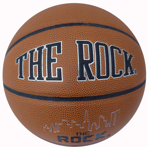 Jim Boeheim Autographed The Rock Basketball Syracuse Orange "05 Champs" Steiner Stock #185850 - RSA