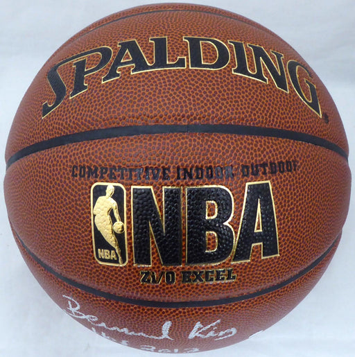 Bernard King Autographed Spalding I/O Basketball New York Knicks "HOF 2013" Steiner Stock #185852 - RSA