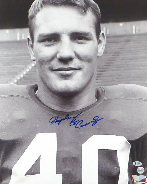 Howard "Hopalong" Cassidy Autographed 16x20 Photo Ohio State Buckeyes Beckett BAS Stock #179074 - RSA