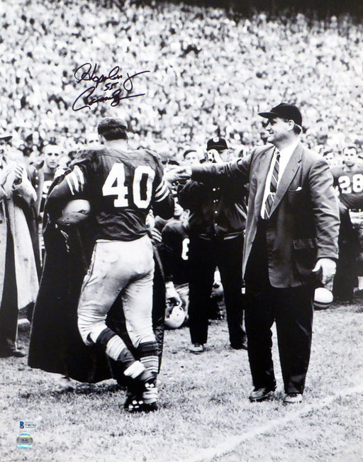 Howard "Hopalong" Cassidy Autographed 16x20 Photo Ohio State Buckeyes Beckett BAS #V06742 - RSA