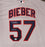 Cleveland Indians Shane Bieber Autographed Gray Nike Jersey Size XL "Go Tribe" Beckett BAS Stock #187725 - RSA