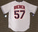 Cleveland Indians Shane Bieber Autographed Gray Nike Jersey Size M "Go Tribe" Beckett BAS Stock #187727 - RSA