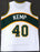 Seattle Sonics Shawn Kemp Autographed White Jersey PSA/DNA Stock #187733 - RSA