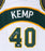 Seattle Sonics Shawn Kemp Autographed White Jersey PSA/DNA Stock #187733 - RSA