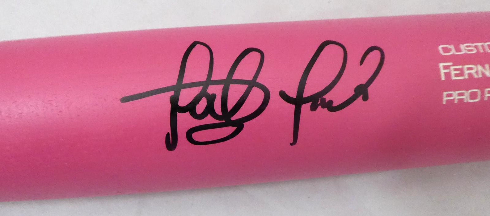 Fernando Tatis Jr. Autographed Pink Victus Game Model Bat San Diego Padres Beckett BAS Stock #189442 - RSA