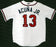 Atlanta Braves Ronald Acuna Jr. Autographed Majestic Cool Base White Jersey Size L "MLB Debut 4-25-18" Beckett BAS Stock #190025 - RSA