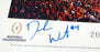 Deshaun Watson Autographed 13x40 Panoramic Photo Clemson Tigers 2016 National Champs (Minor Tear) Beckett BAS #I13261 - RSA