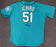 Seattle Mariners Ichiro Suzuki Autographed Teal Majestic Jersey Size XXL IS Holo SKU #193816 - RSA