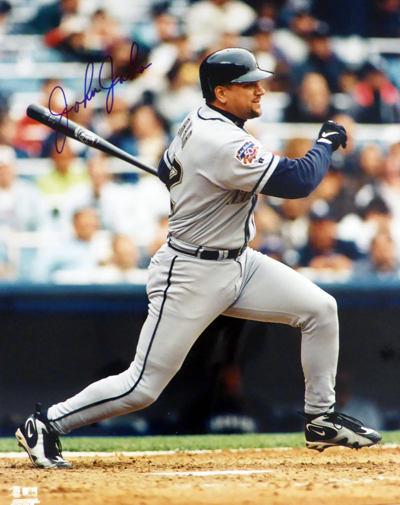 John Jaha Autographed 16x20 Photo Milwaukee Brewers Stock #214948