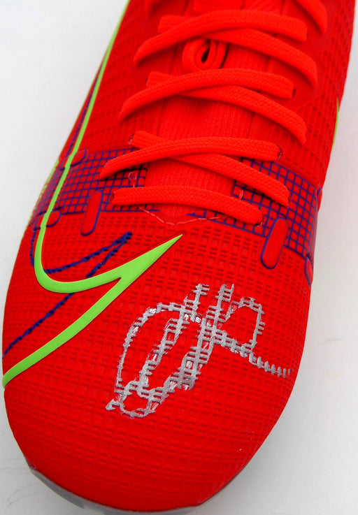 Mason Mount Autographed Orange Nike Mercurial Cleat Shoe Chelsea F.C. Size 8 Beckett BAS #K06317 - RSA