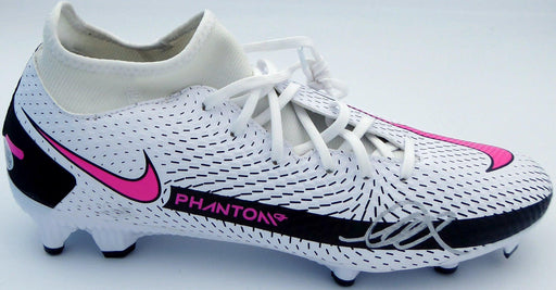 Mason Mount Autographed White & Pink Nike Phantom Cleat Shoe Chelsea F.C. Size 9.5 Beckett BAS #K06404 - RSA