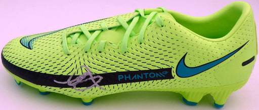 Mason Mount Autographed Green Nike Phantom Cleat Shoe Chelsea F.C. Size 10.5 Beckett BAS #K06297 - RSA