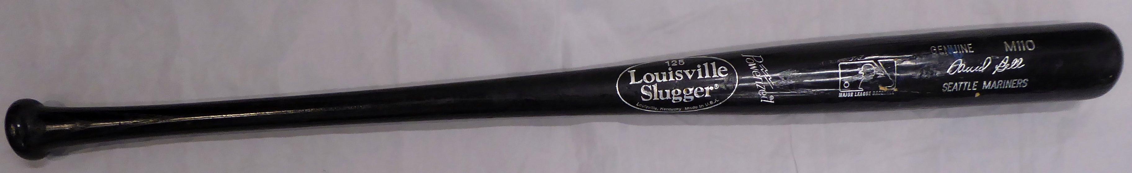 David Bell Game Used Louisville Slugger Bat Seattle Mariners SKU #198905 - RSA