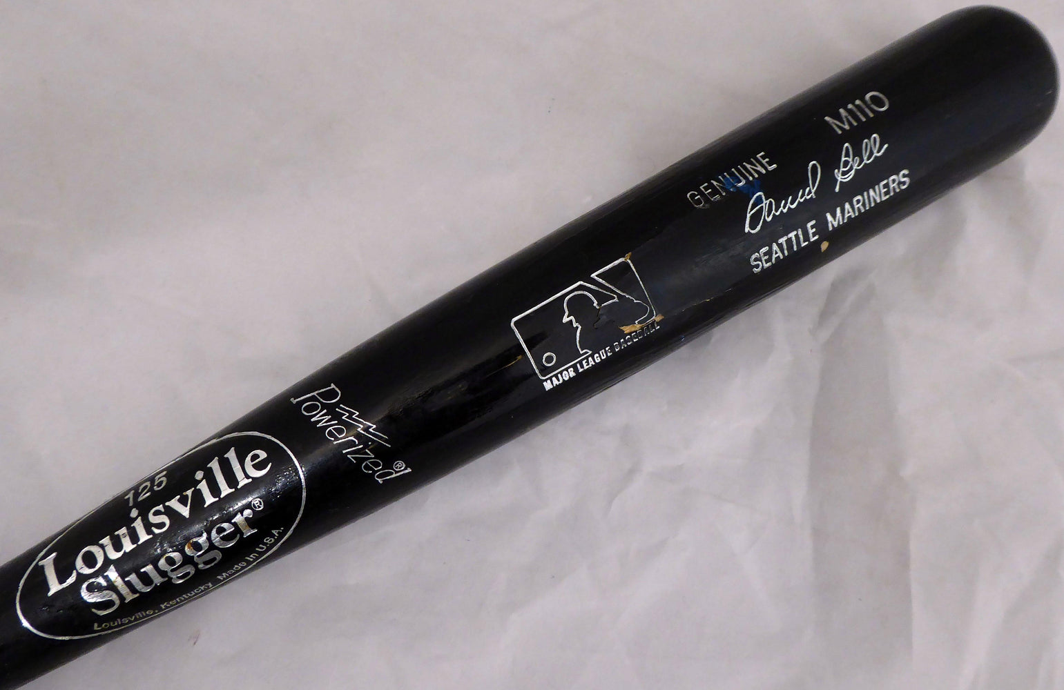 David Bell Game Used Louisville Slugger Bat Seattle Mariners SKU #198905 - RSA