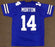 Dallas Cowboys Craig Morton Autographed Blue Jersey Beckett BAS #B27310 - RSA