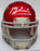 Mac Jones Autographed New England Patriots Flash Red Speed Mini Helmet (Damaged) Beckett BAS #WS86318 - RSA