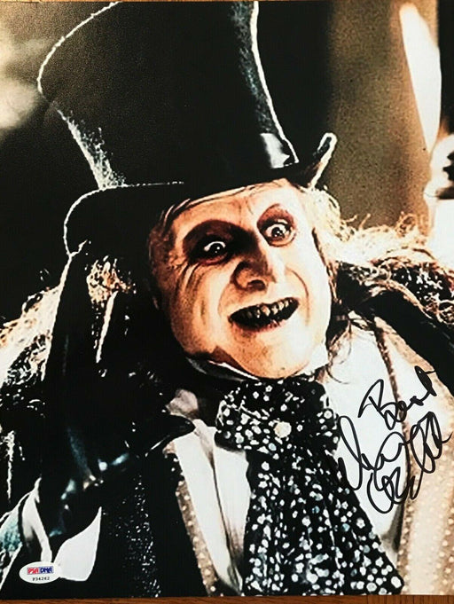 danny devito signed 11x14 as the penguin from batman returns psa p34262 certificate of authenticity
