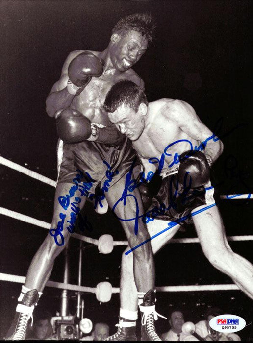 Dave Charnley & Joe Brown Autographed 7x9.5 Photo PSA/DNA #Q95735 - RSA