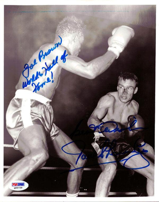 Dave Charnley & Joe Brown Autographed 8x10 Photo PSA/DNA #Q95739 - RSA